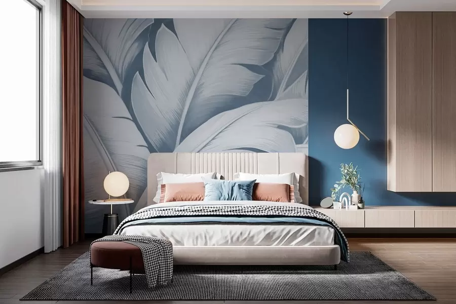 fototapeter Store bananblader w04991v2