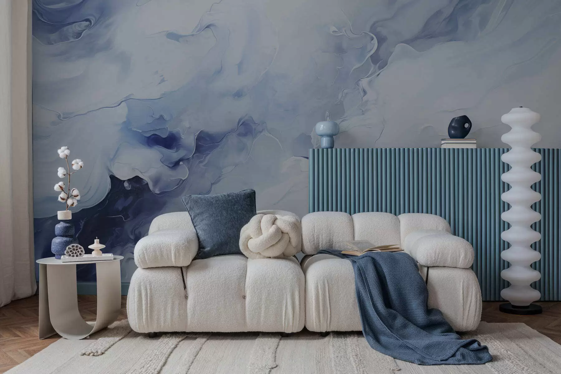 fototapeter Fint marmorårer w05441