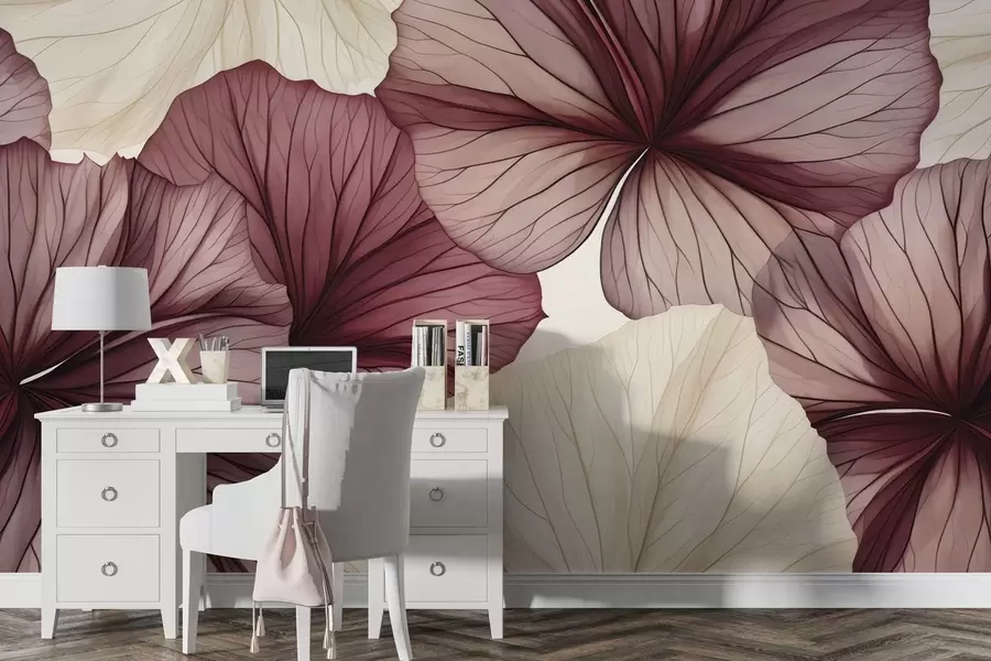 fototapeter Storslåtte blomster w05443