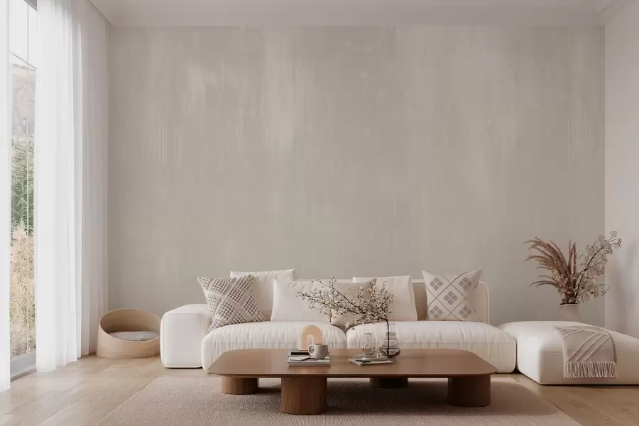 fototapeter Lys beige bakgrunn med en diskret vertikal struktur w05121