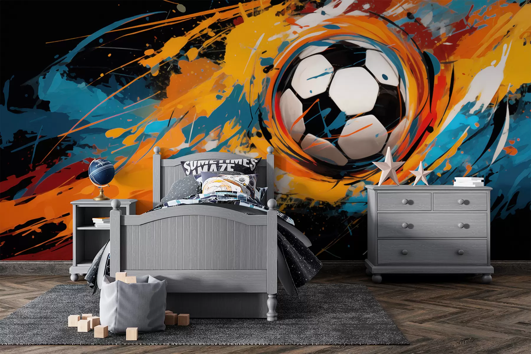 fototapeter Fotball w05460