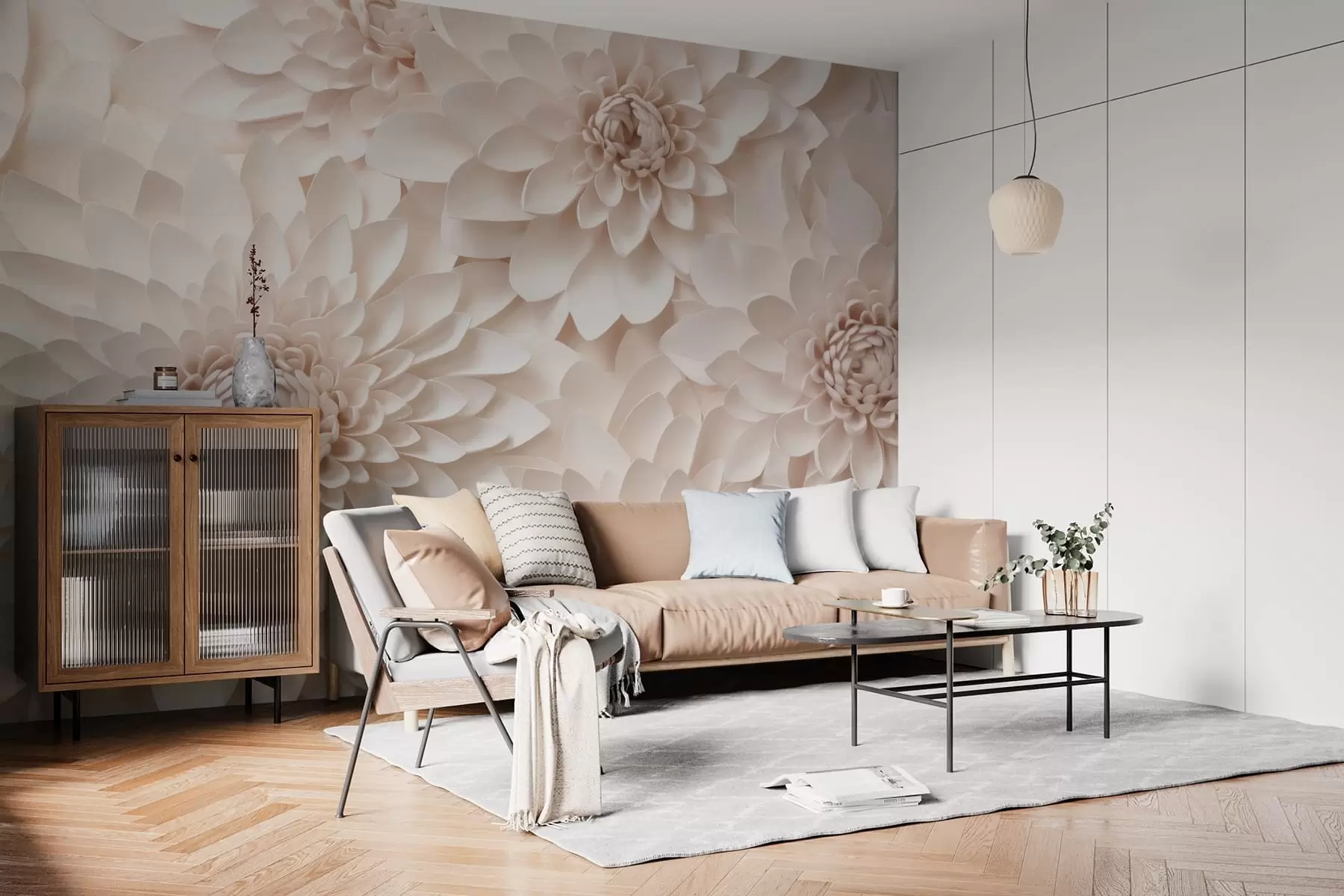 fototapeter Store blomster w05483