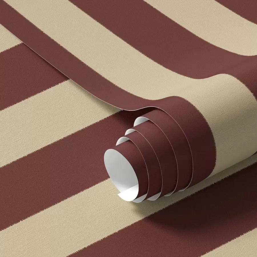 fototapeter Røde og beige vertikale striper a01179