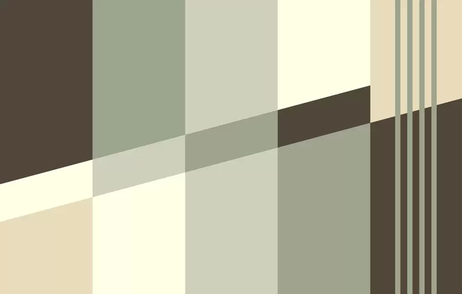 fototapeter Diskrete geometriske mønstre i nyanser av oliven, beige og brunt w05390
