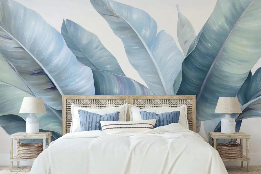 fototapeter Store bananblader w05499v1