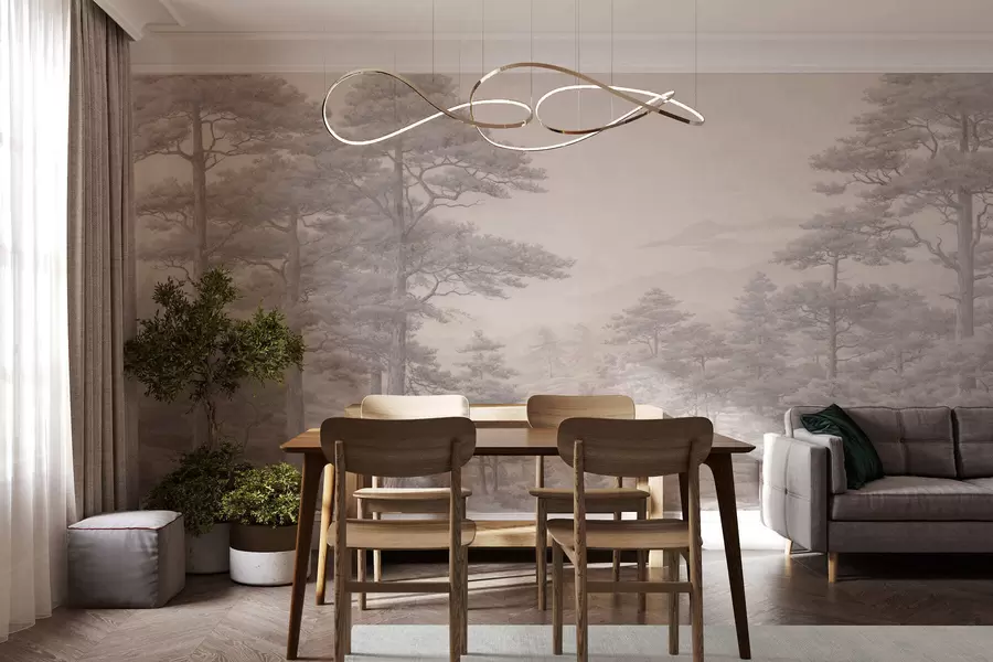 fototapeter Gammel skog w05524