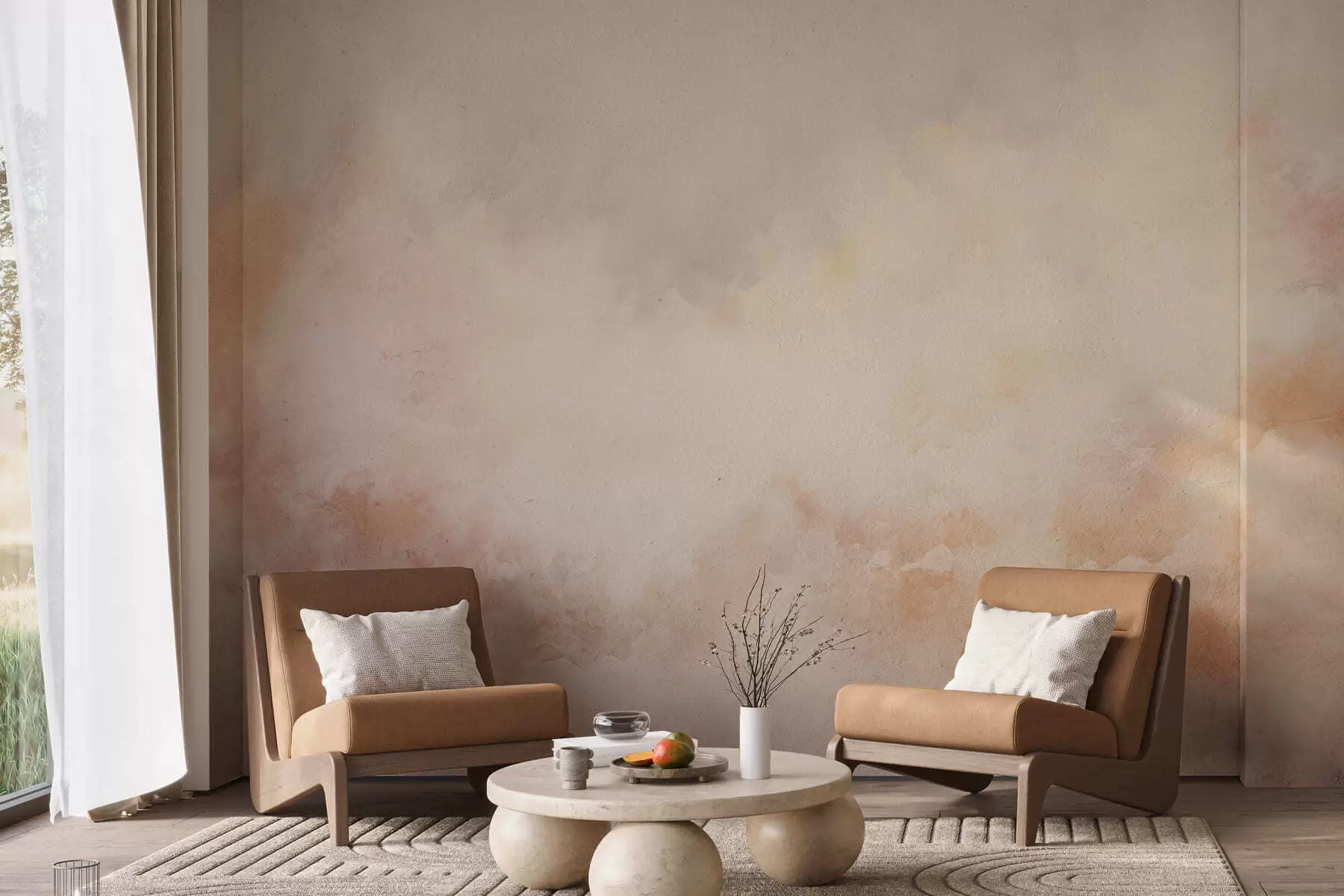 fototapeter Etterligning av en gammel mur w05527