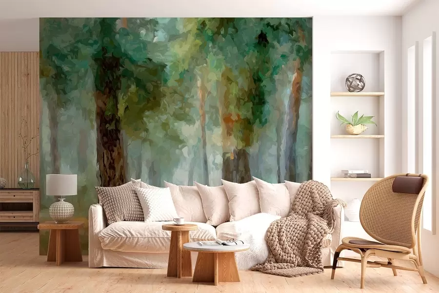 fototapeter Løvskog w05508