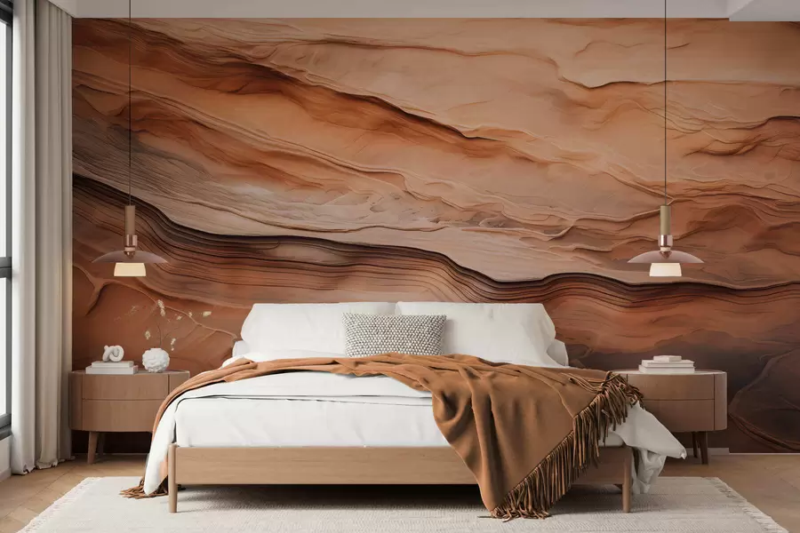 fototapeter Canyon-pust w05528
