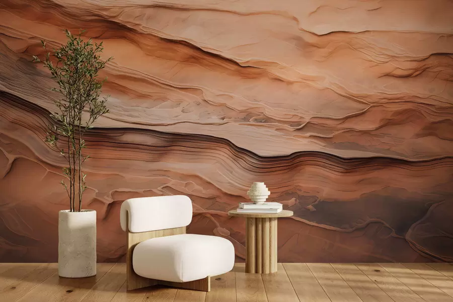fototapeter Canyon-pust w05528