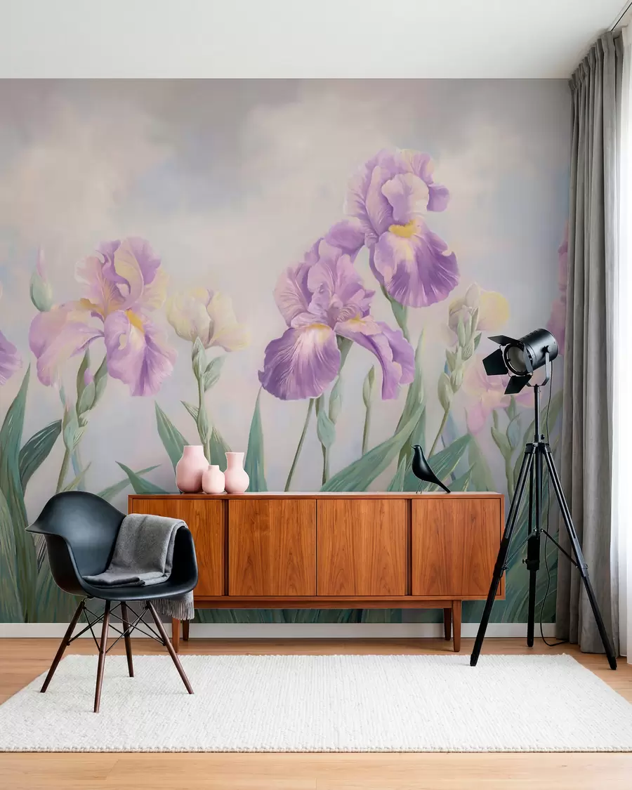 fototapeter Klassiske blomster w05646
