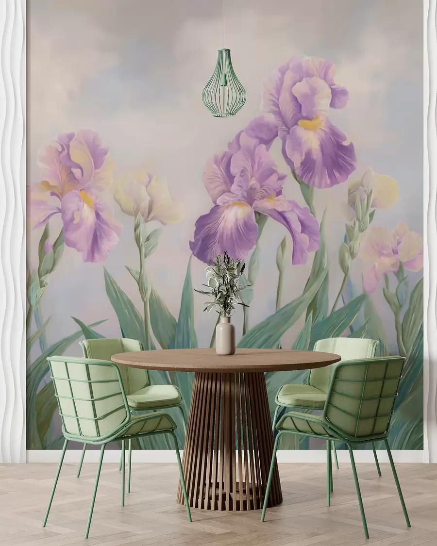 fototapeter Klassiske blomster w05646