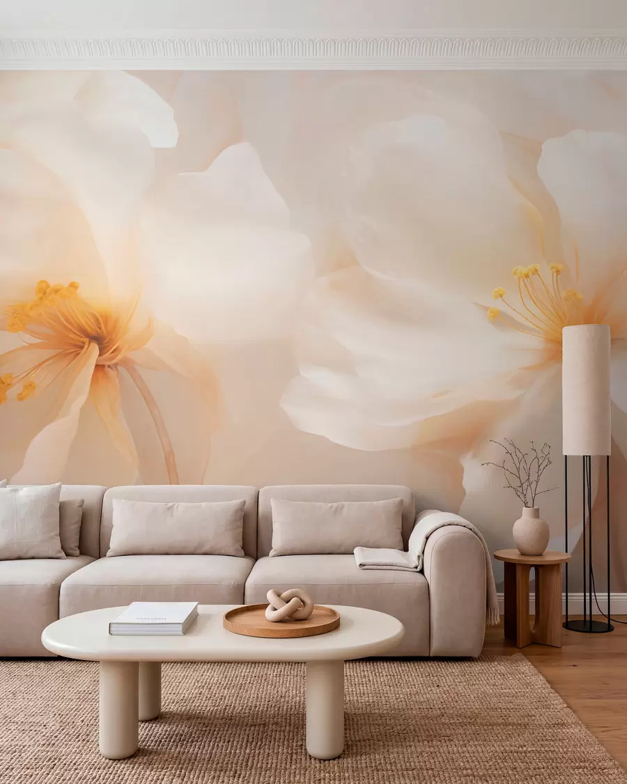 fototapeter Store blomster w05615