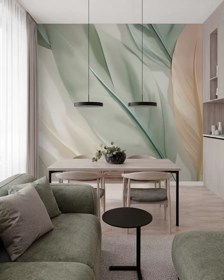fototapeter Blader w05745