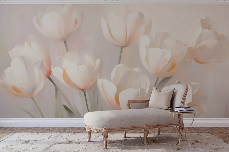 fototapeter Tulipaner w05663