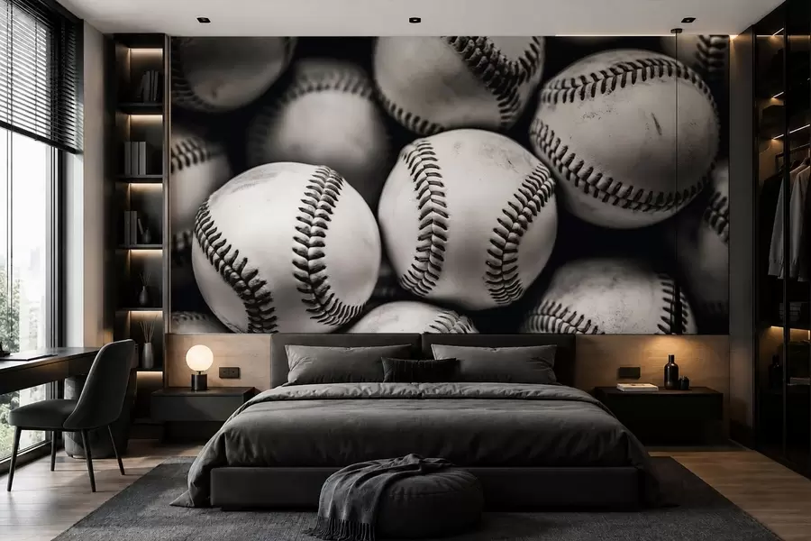 fototapeter Baseballballer w09966