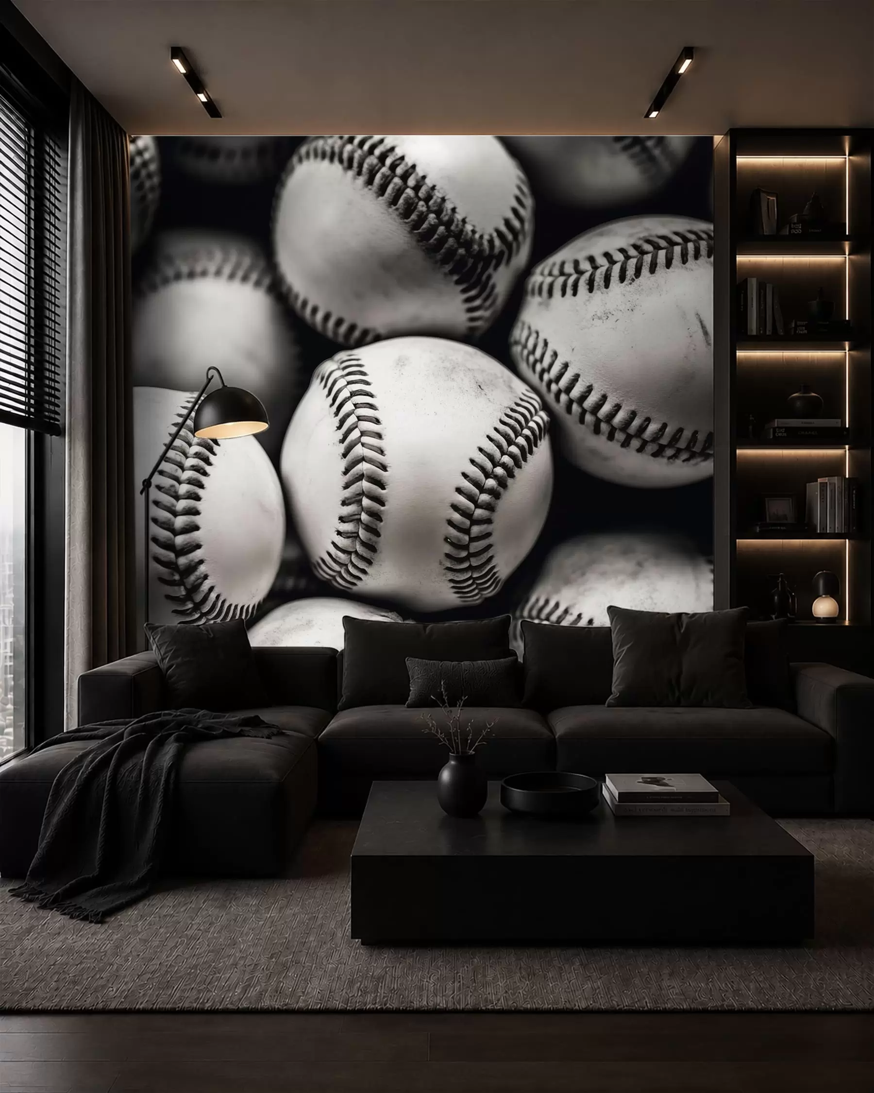 fototapeter Baseballballer w09966