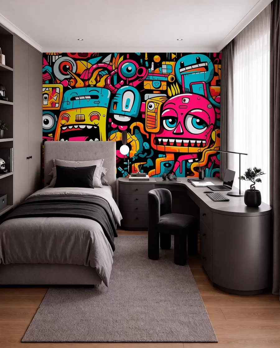 fototapeter Graffiti w05762