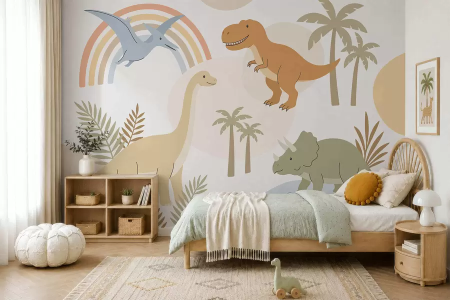 fototapeter Dinosaurer w05842