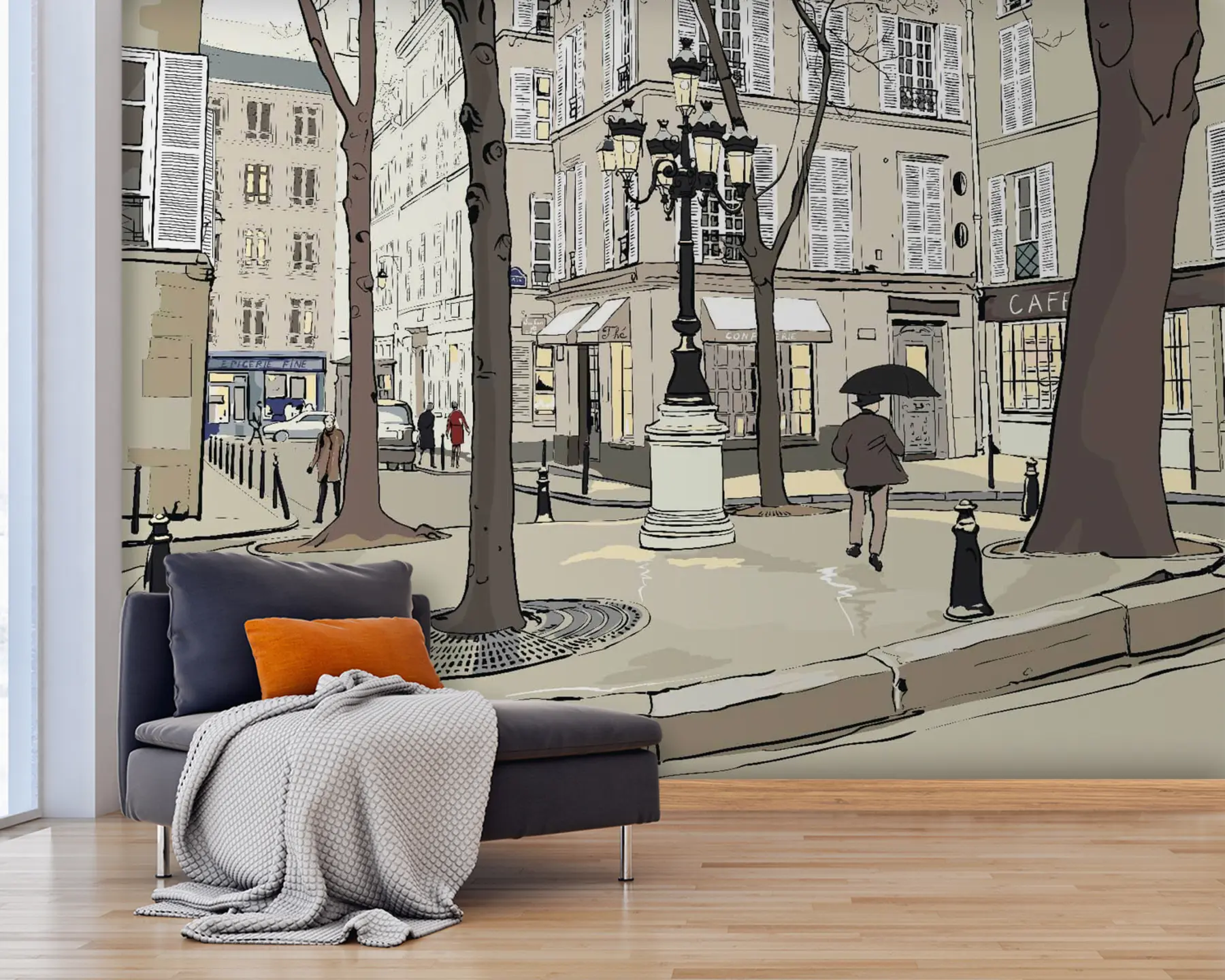 fototapeter Bygning, vinduer og infrastruktur u55549