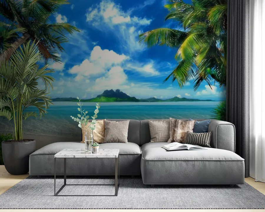 fototapeter Vann, himmel og skyer u64771