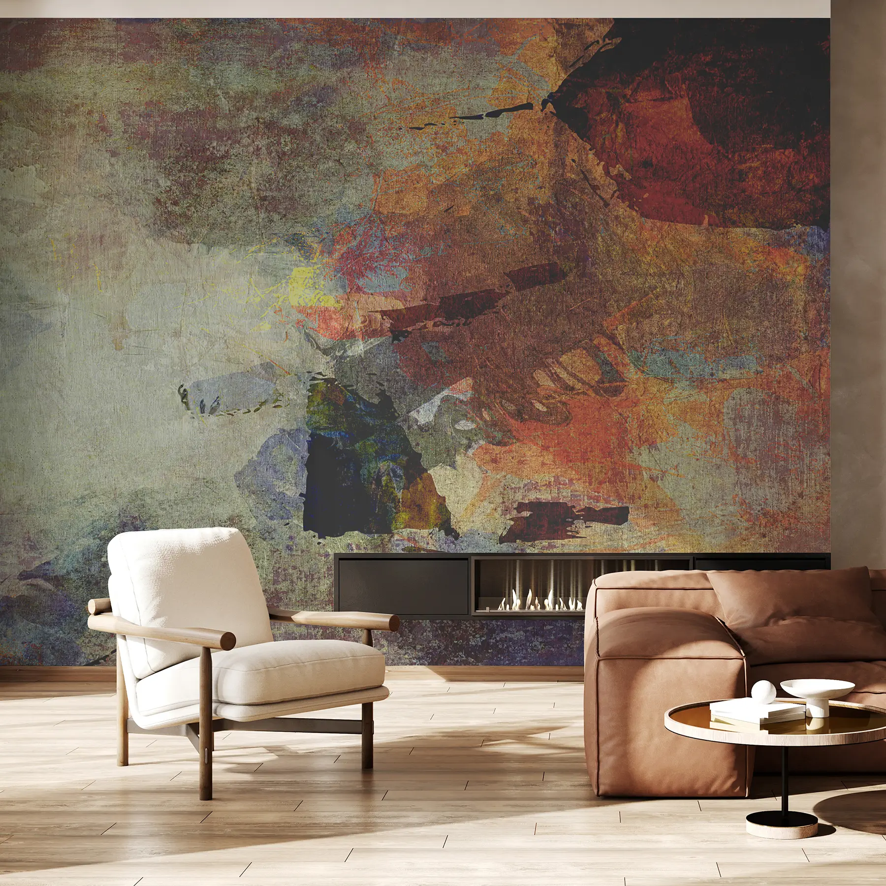 fototapeter Brun, kunstmaling e maling u03660