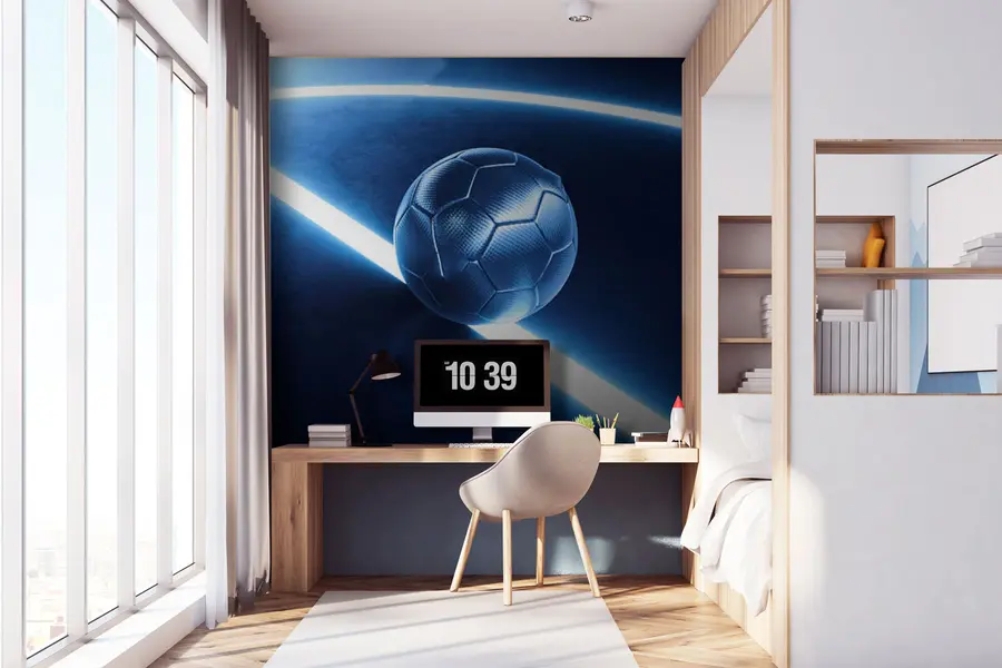 fototapeter Neonfotball u72791