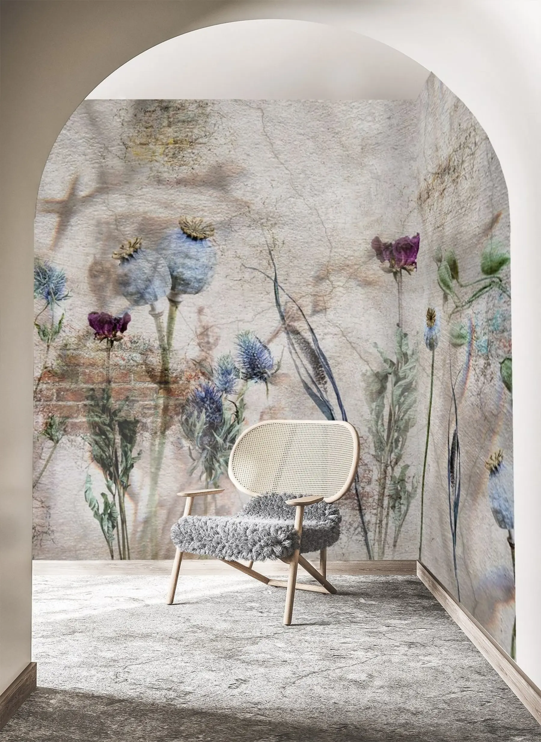 fototapeter Blomster og urter u72771