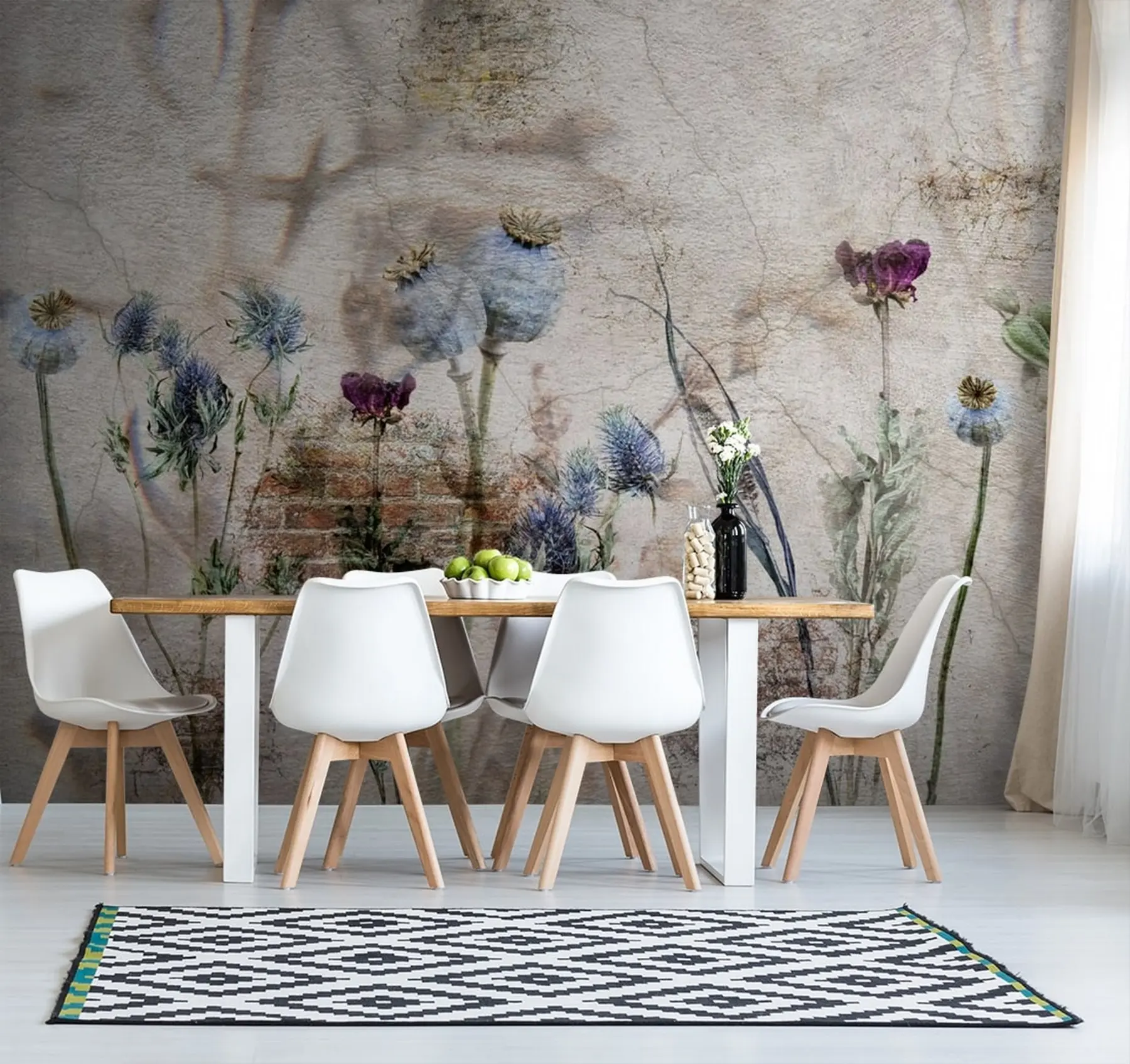 fototapeter Blomster og urter u72771