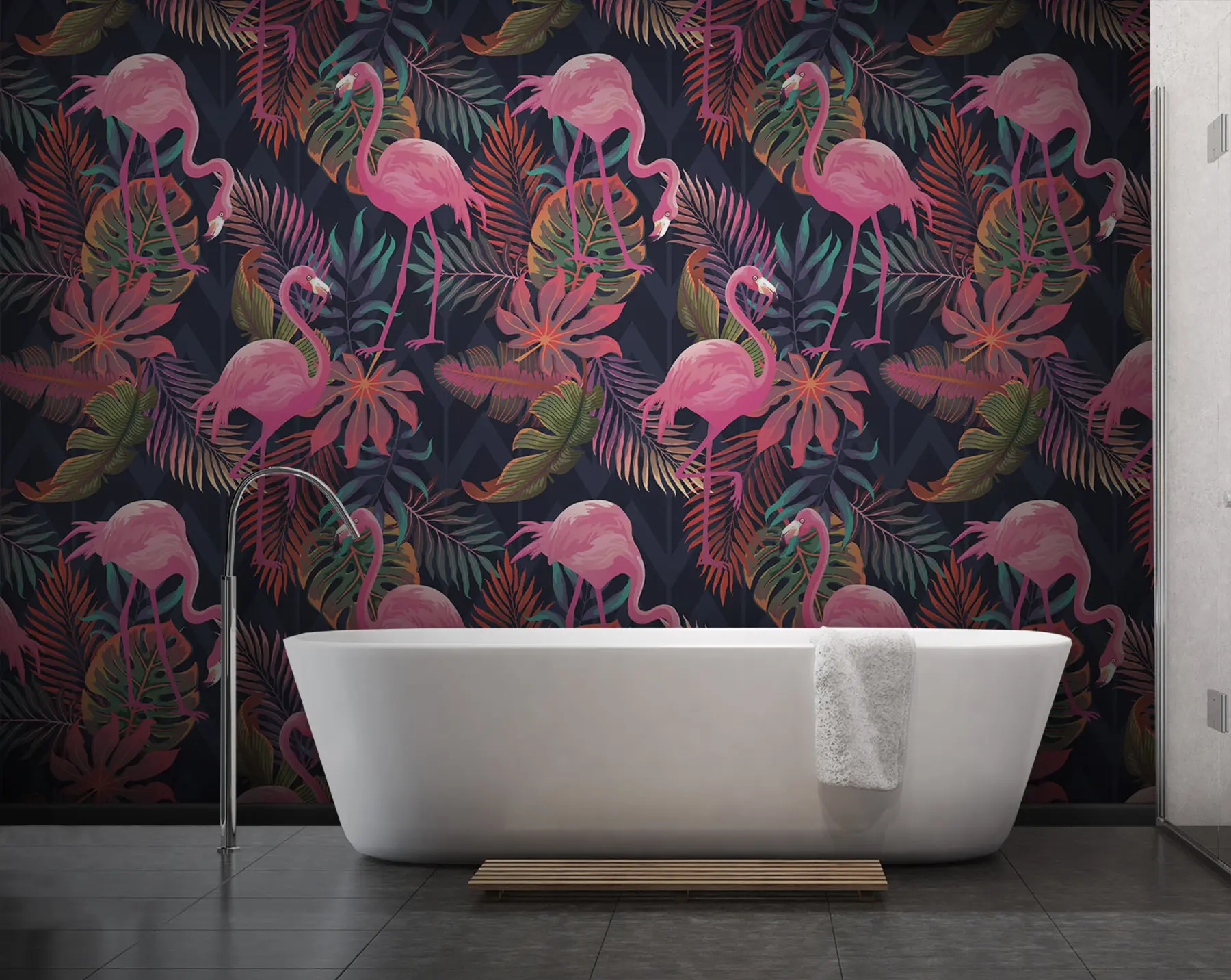 fototapeter Rosa eksplosjon u73089