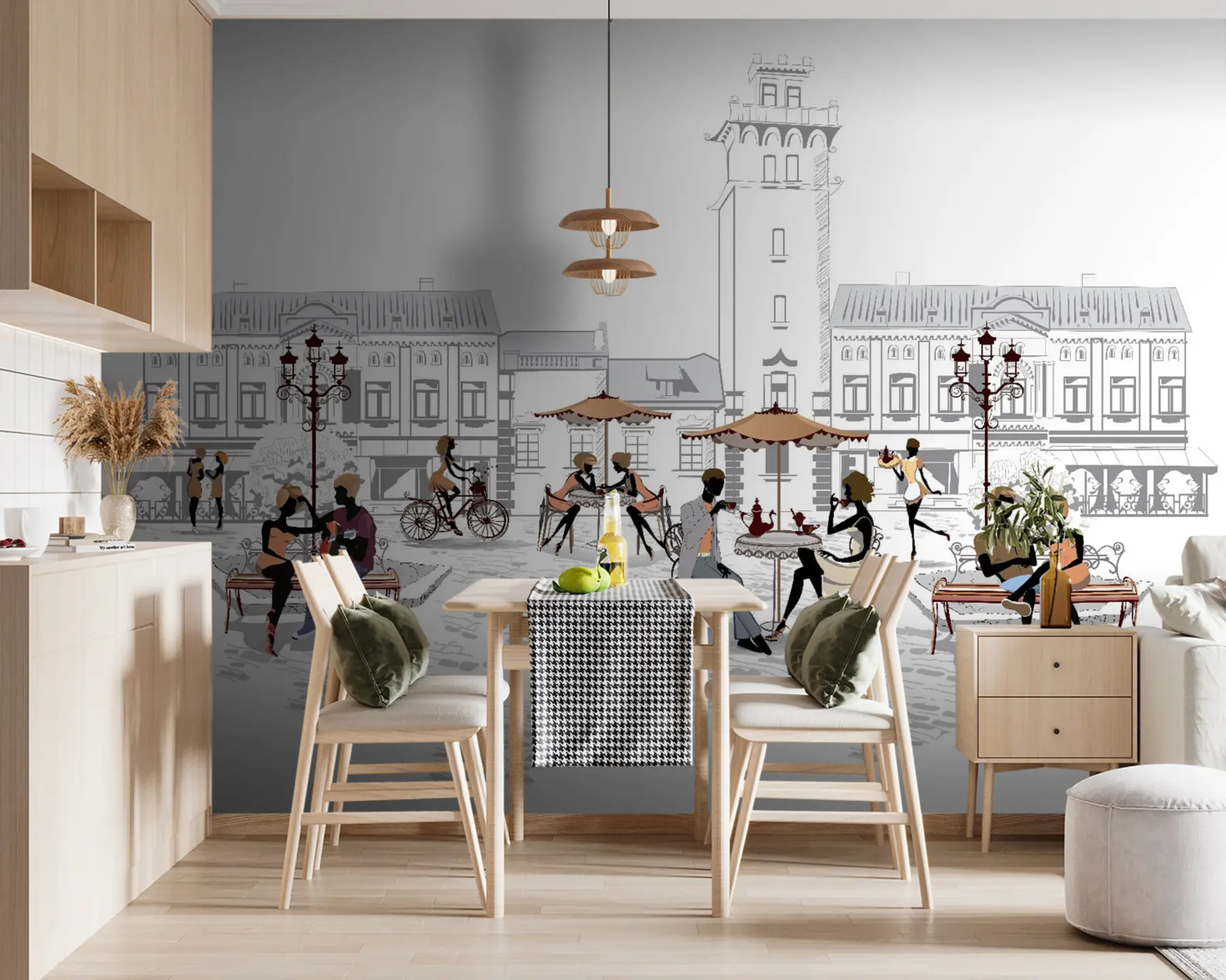 fototapeter Urban design, skrift og kunst u56109