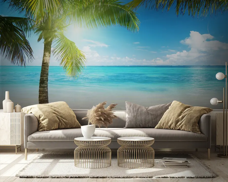 fototapeter Vann, himmel og skyer u57179