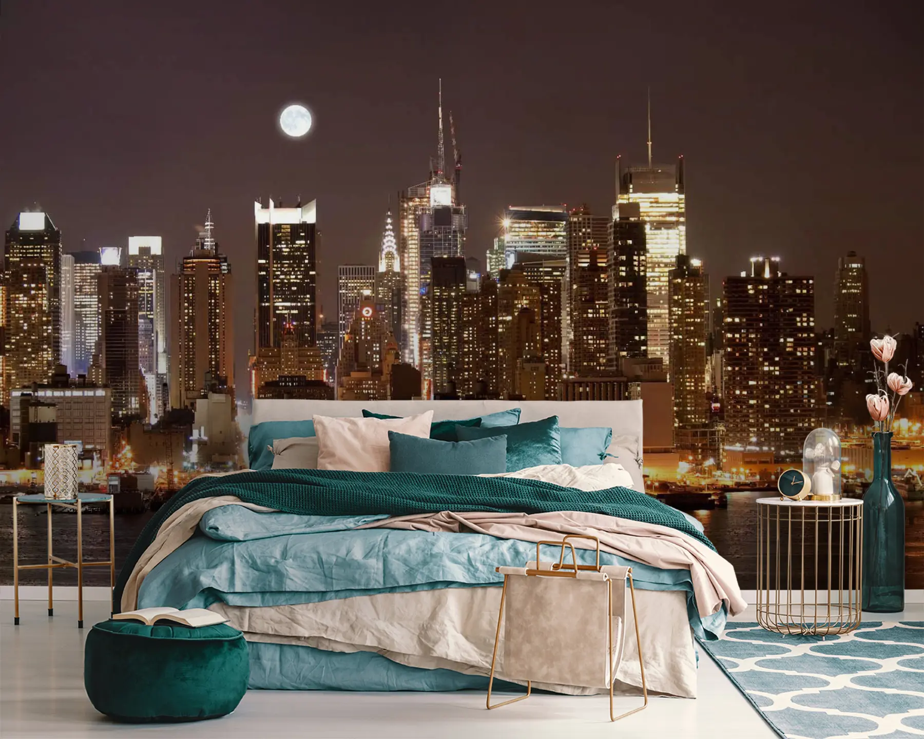 fototapeter Havnefronten i New York u57923