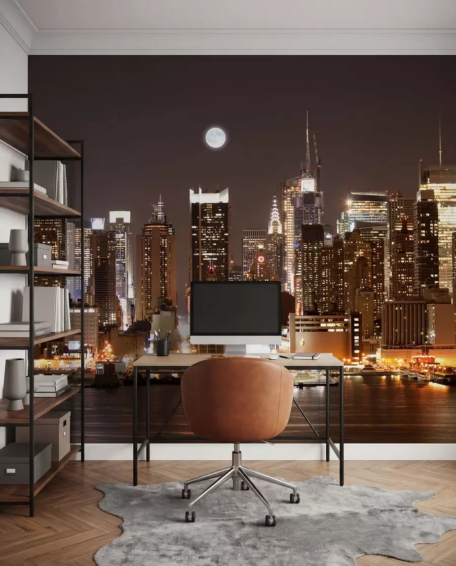 fototapeter Havnefronten i New York u57923