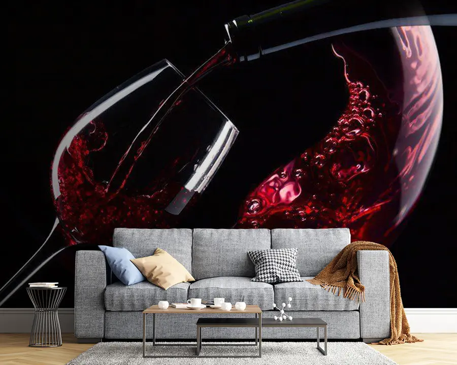 fototapeter Bilbelysning, væske og panser u66084