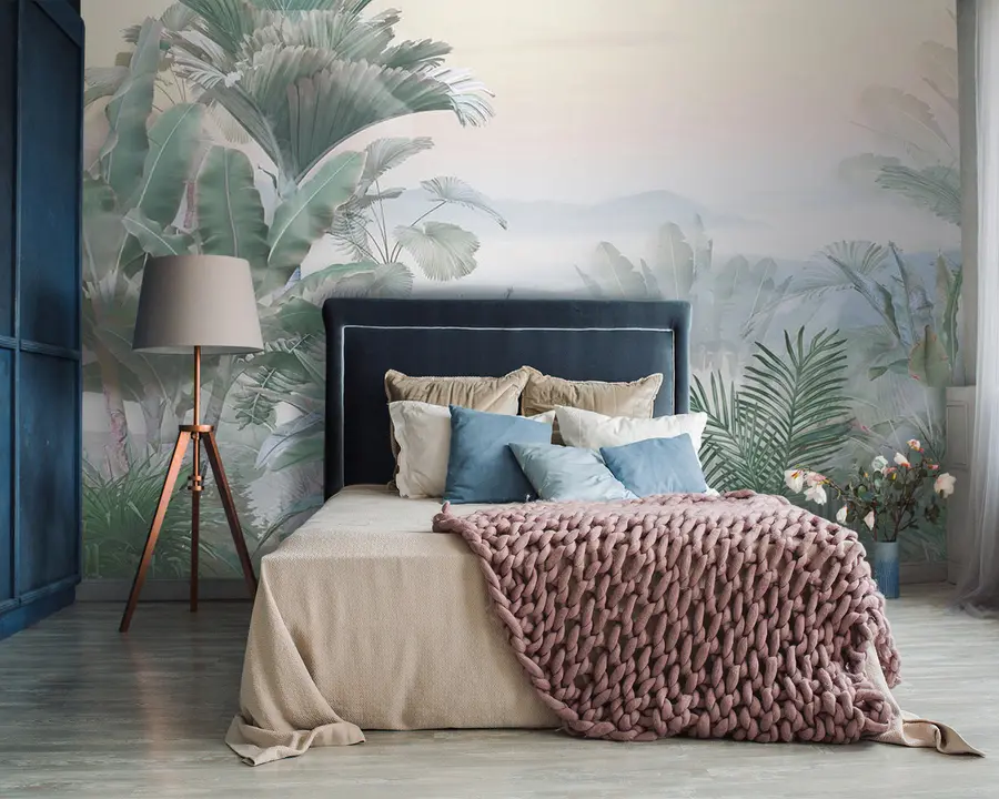 fototapeter Tåkete troper u93233