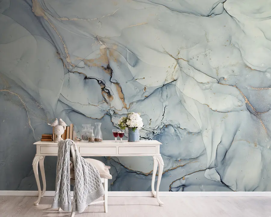 fototapeter Iskappe, snø og smelting u93432