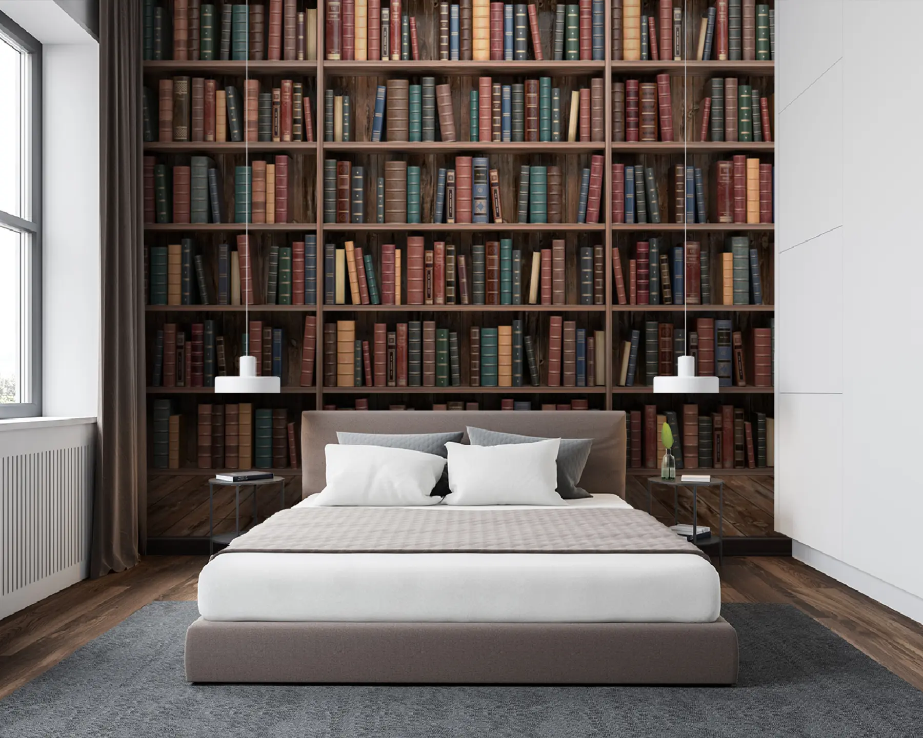 fototapeter Imponerende bibliotek u93501