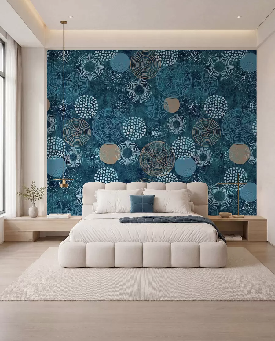 fototapeter Tekstil, kunst og skrift u59376