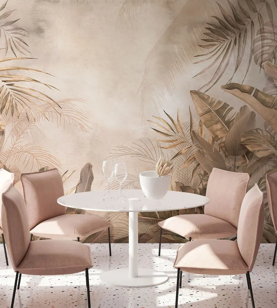 fototapeter Tropiske blader u93852