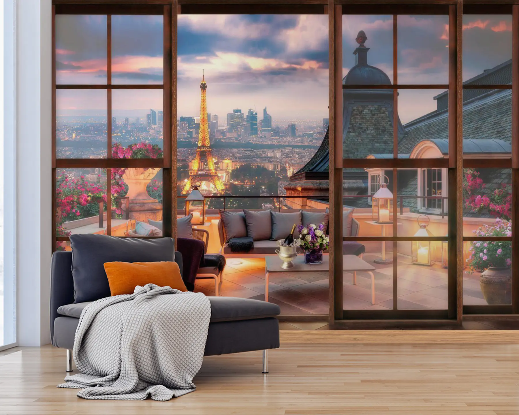 fototapeter Sky, bygning og himmel u60794