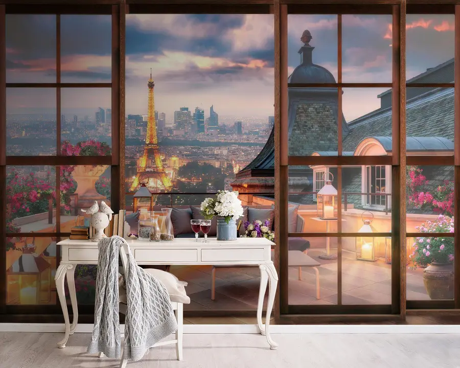 fototapeter Sky, bygning og himmel u60794