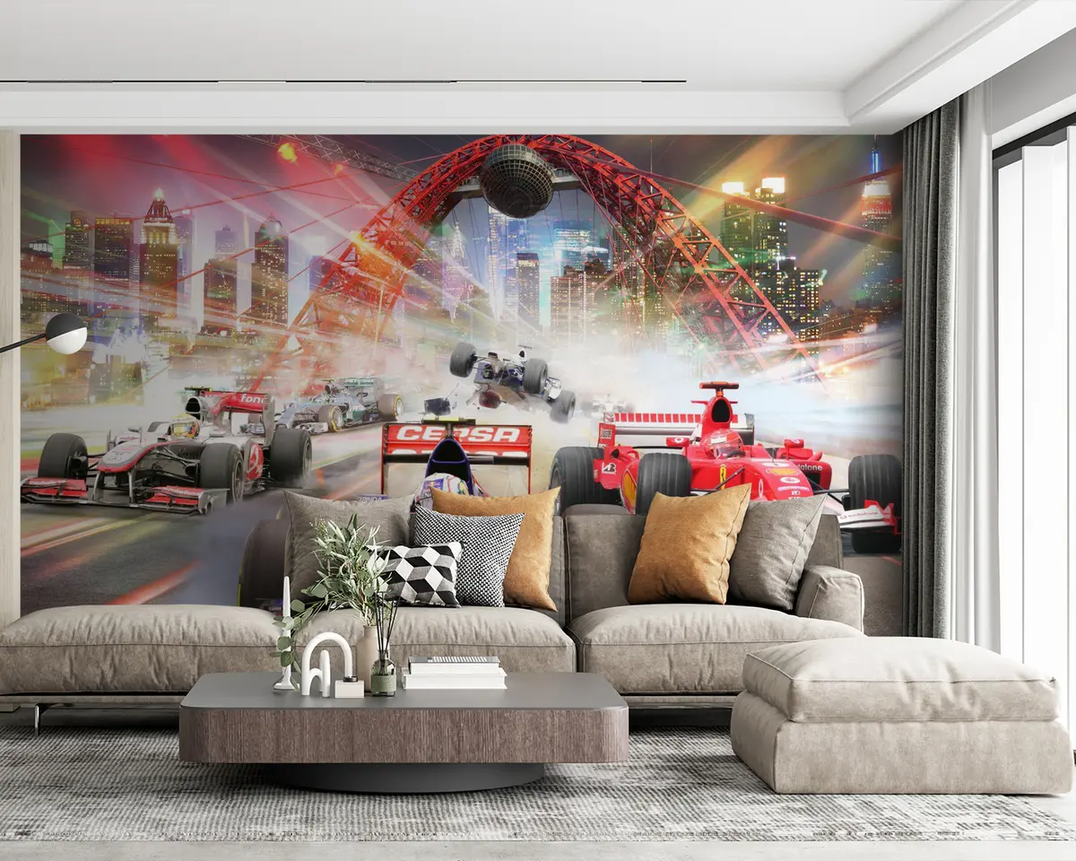 fototapeter Hjul, dekk og bil u64439