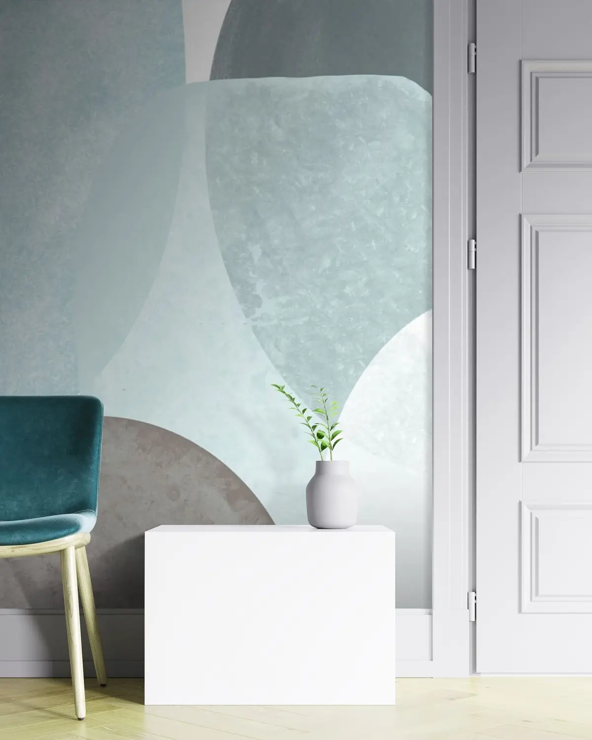 fototapeter Store fargerike sirkler u71404