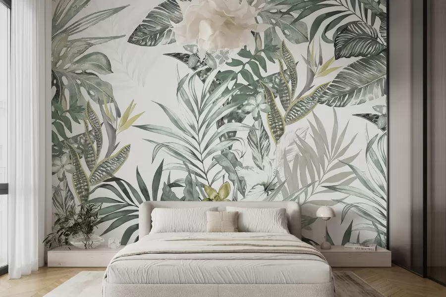 fototapeter Digital og tekstil design av mønstre u94199