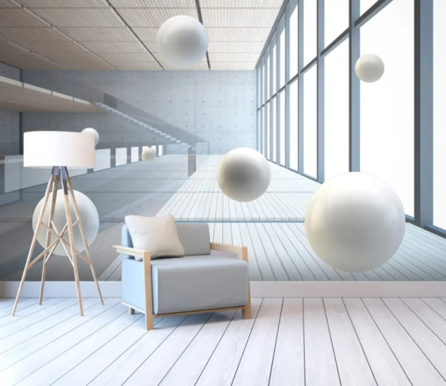 fototapeter Eiendom, lys e bygning u04311