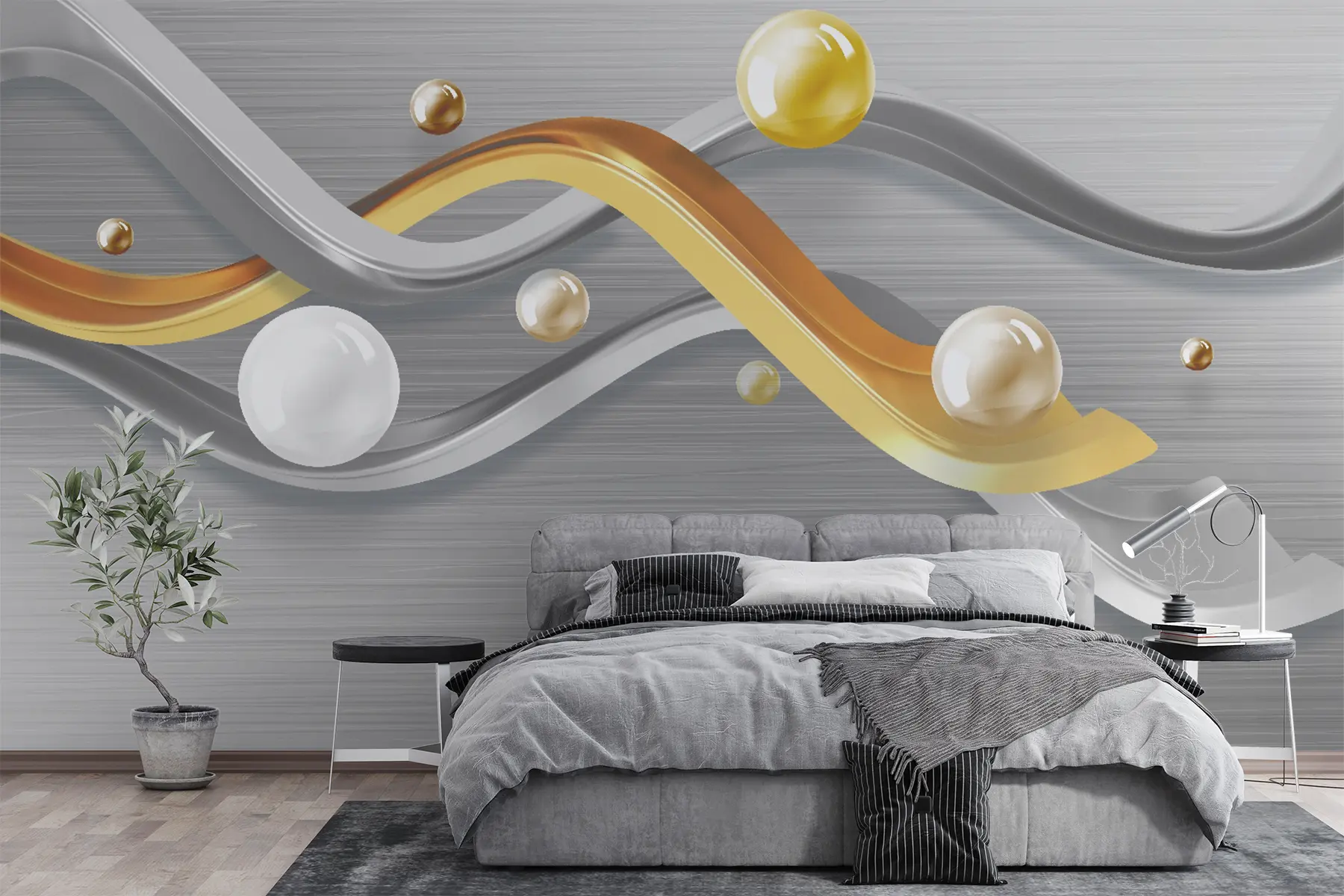 fototapeter Tre, rektangel e hylle u06161