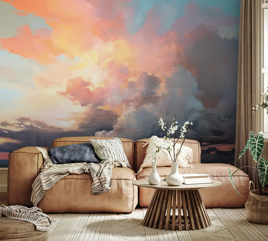 fototapeter abstrakt akvarell u94765