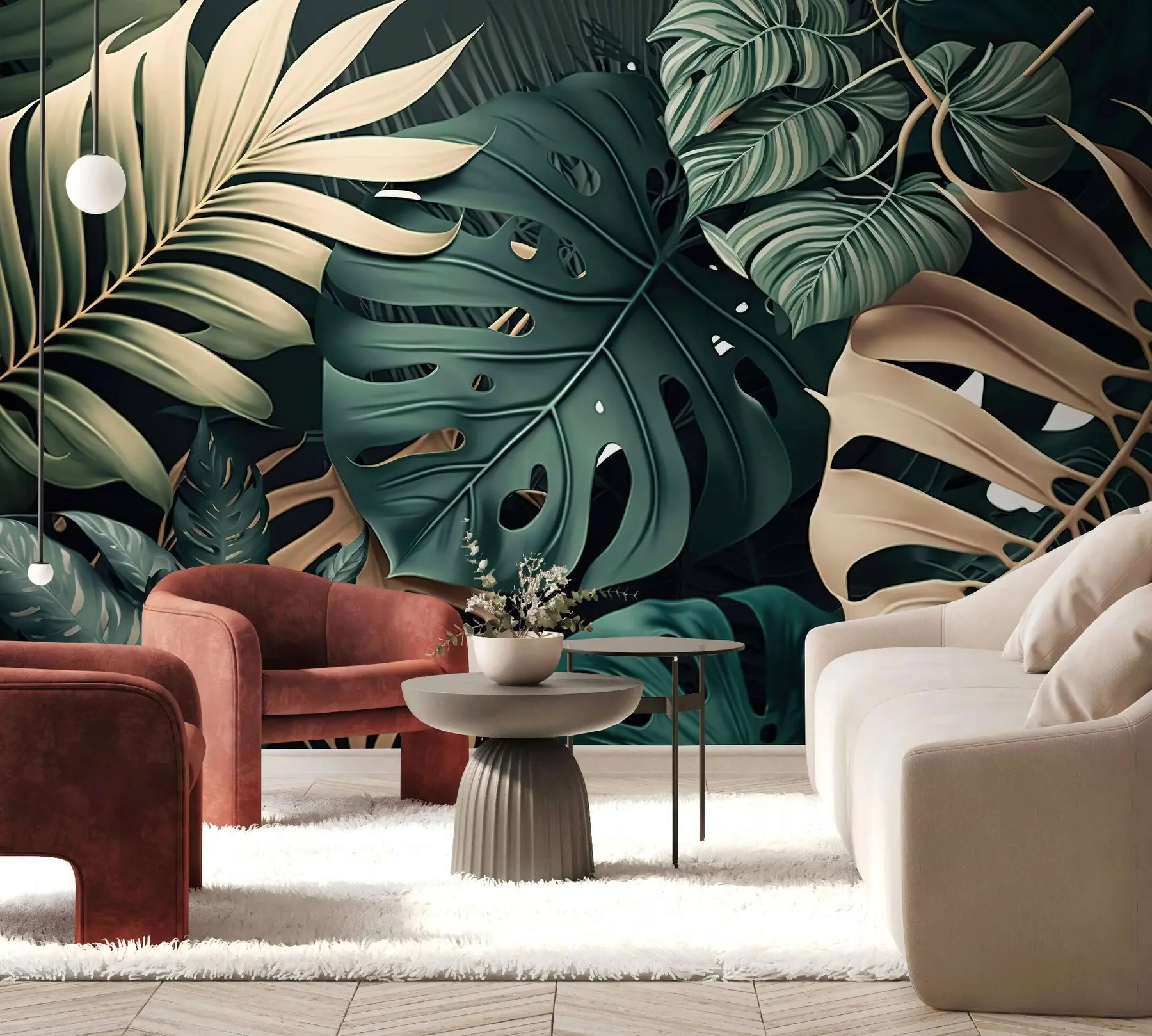 fototapeter Tropisk blanding u75439