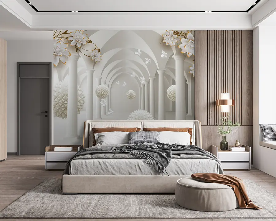 fototapeter Spiky kuler i tunnelen u94966